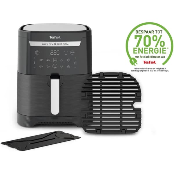 Friteuse Sans Huile Tefal Easy Fry & Grill XXL 6.5 L Noir (EY801815) Friteuse Sans Huile Tefal Easy Fry & Grill XXL 6.5 L Noir (EY801815)